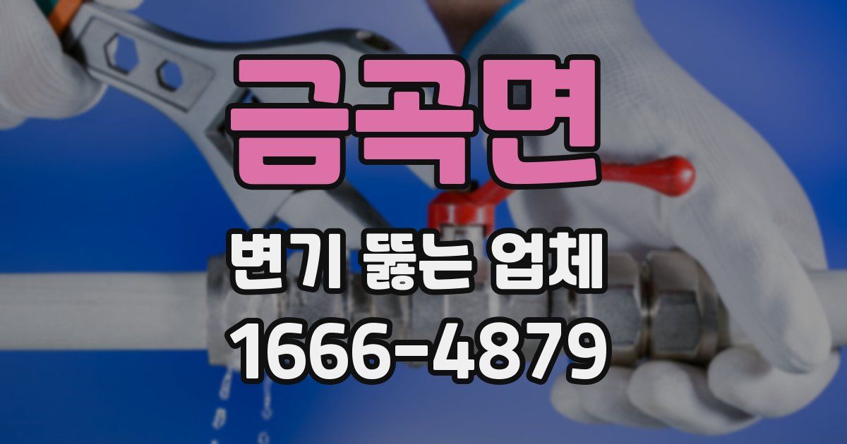 금곡면 변기 뚫는 업체