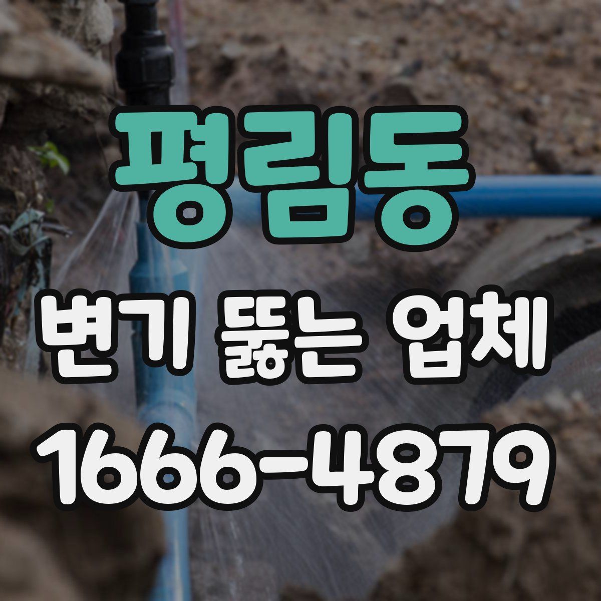 평림동 변기 뚫는 업체