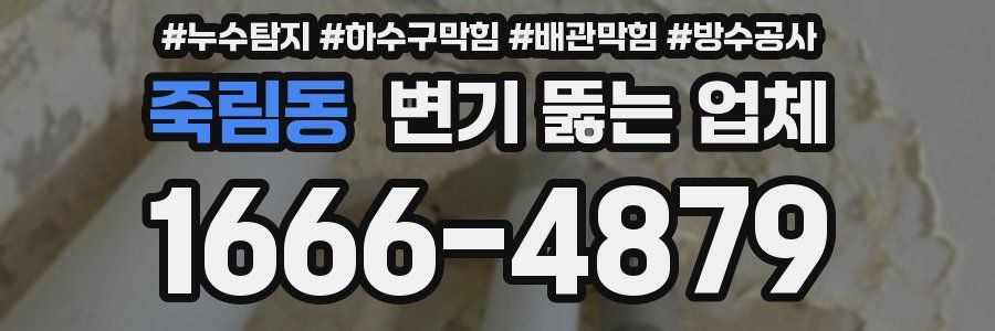 죽림동 변기 뚫는 업체