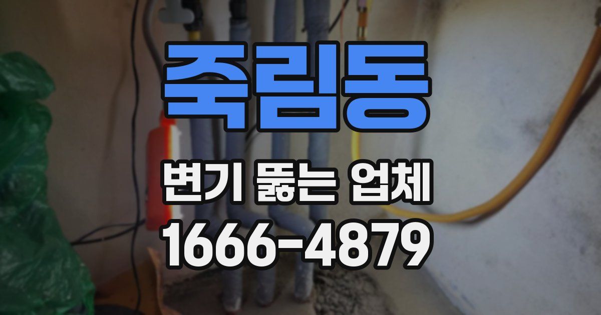 죽림동 변기 뚫는 업체
