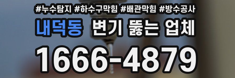 내덕동 변기 뚫는 업체