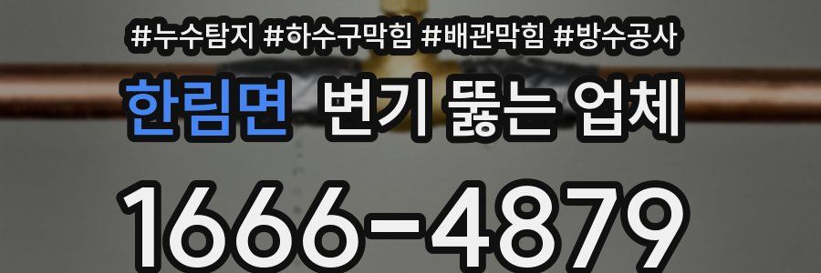 한림면 변기 뚫는 업체