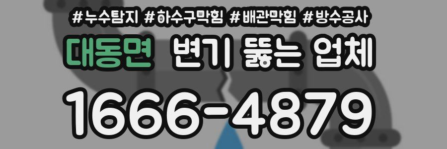대동면 변기 뚫는 업체