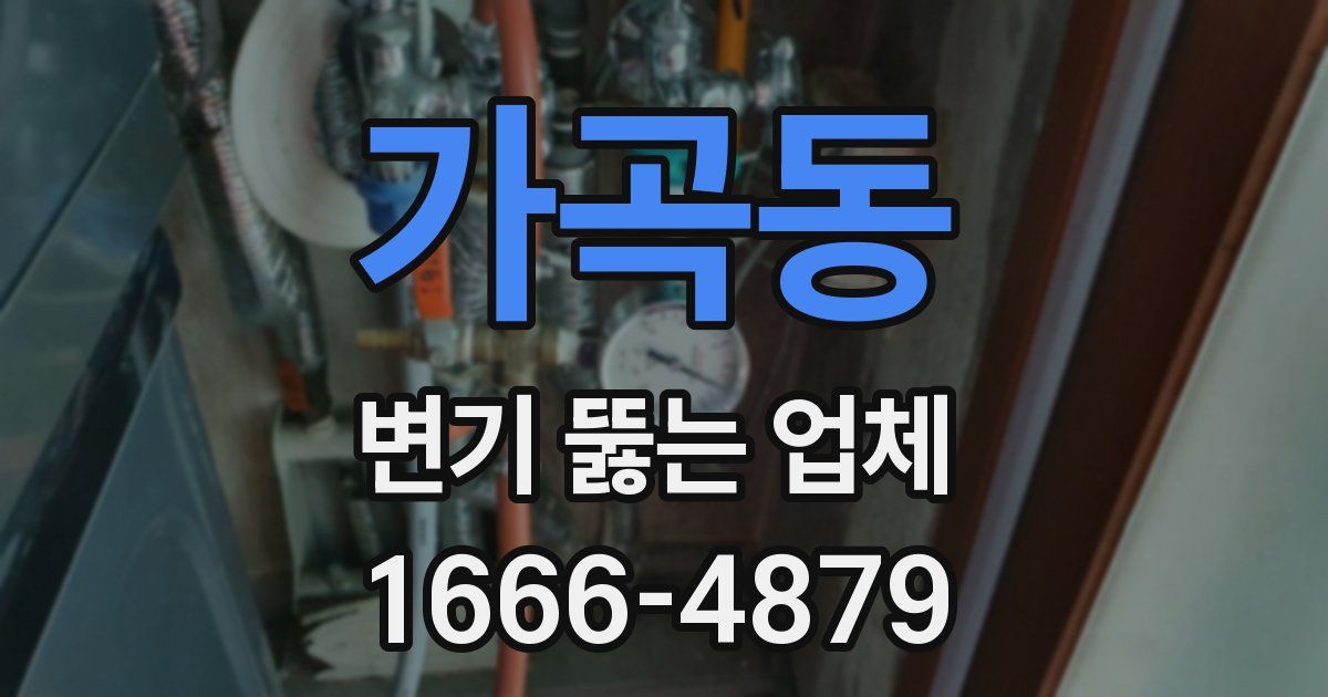 가곡동 변기 뚫는 업체