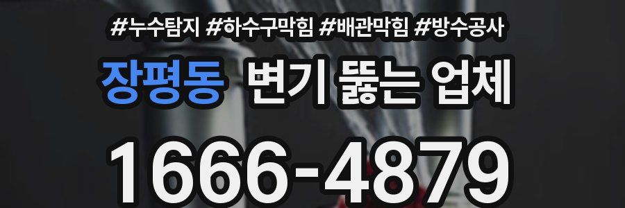장평동 변기 뚫는 업체