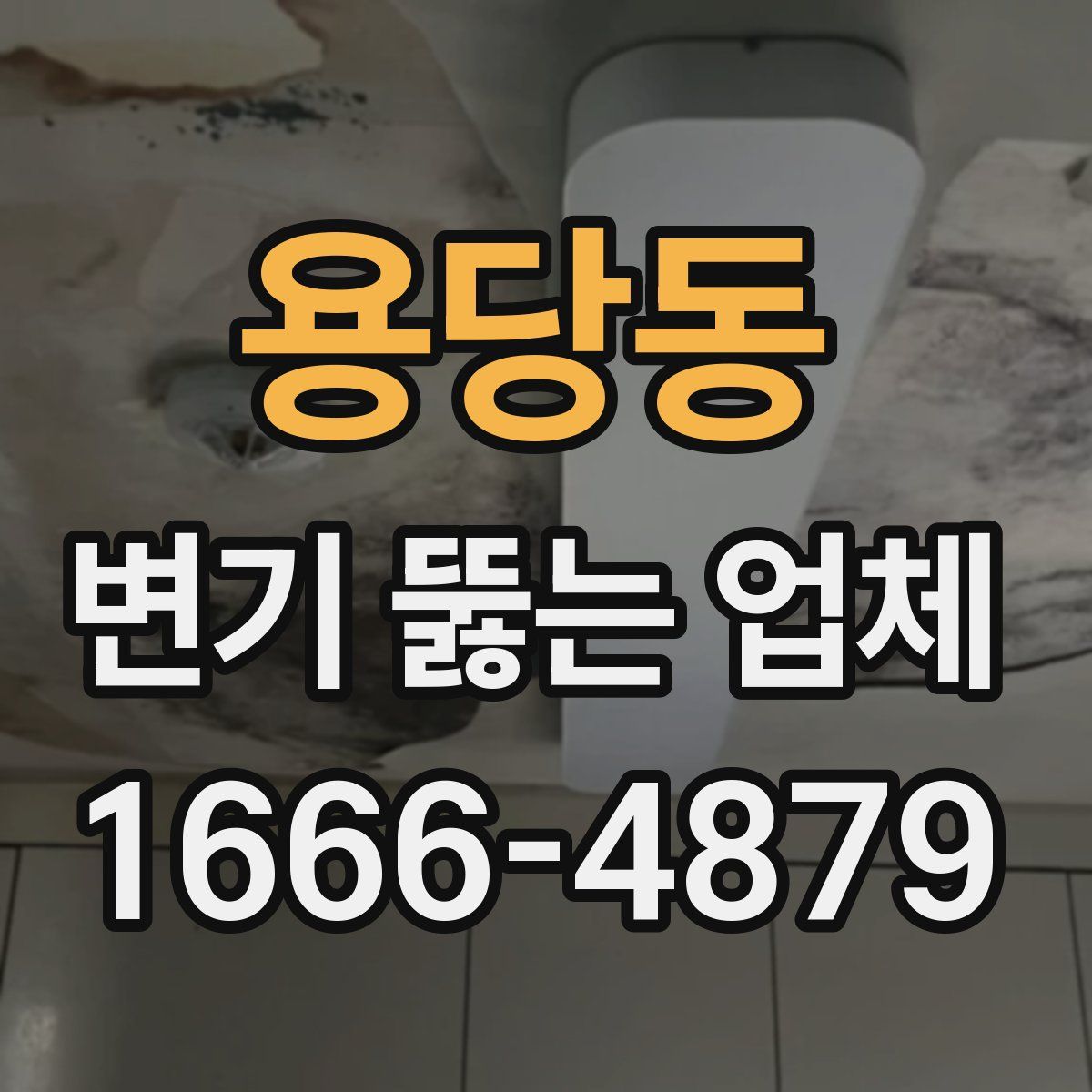 용당동 변기 뚫는 업체