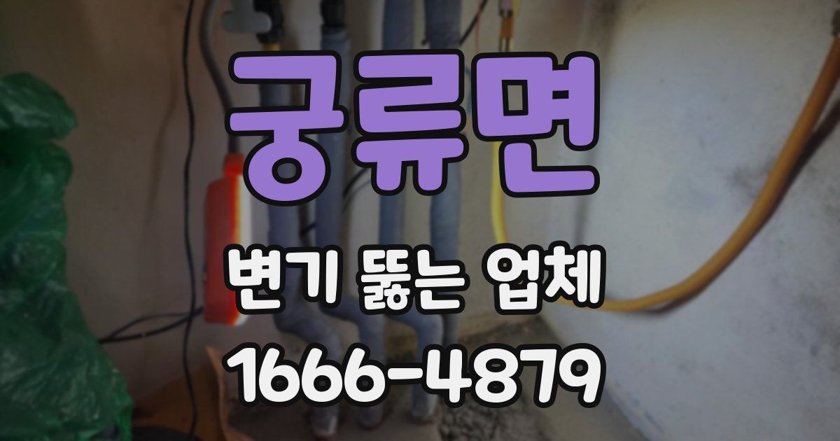 궁류면 변기 뚫는 업체