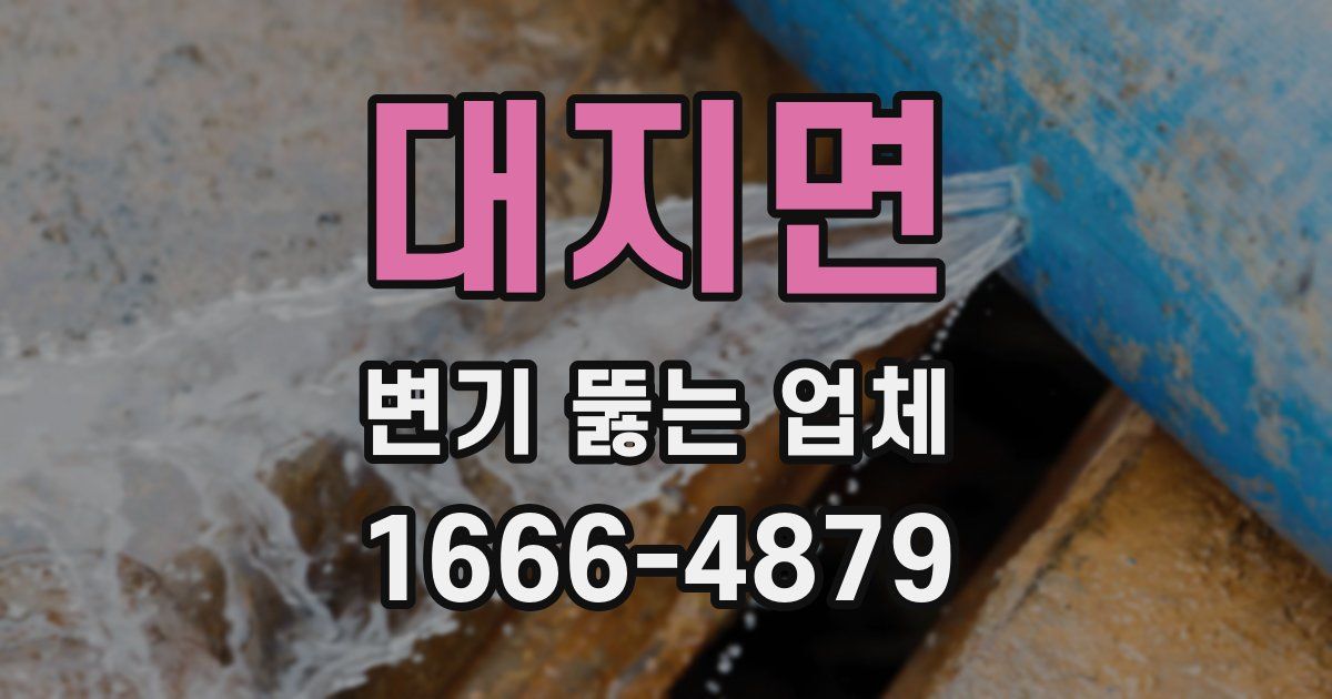 대지면 변기 뚫는 업체