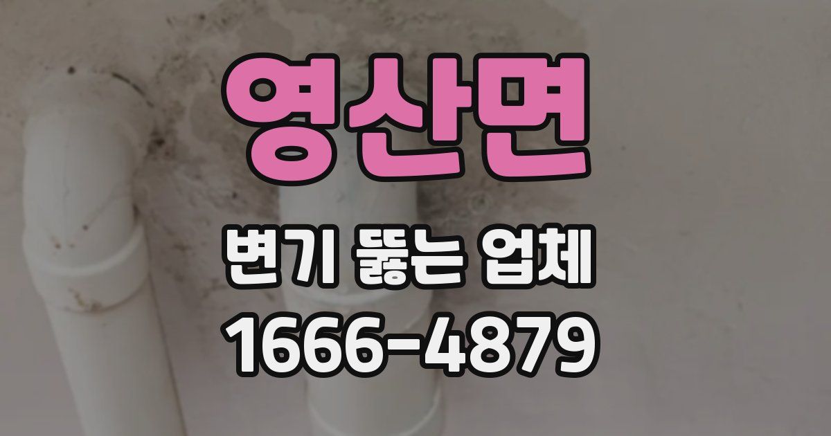 영산면 변기 뚫는 업체