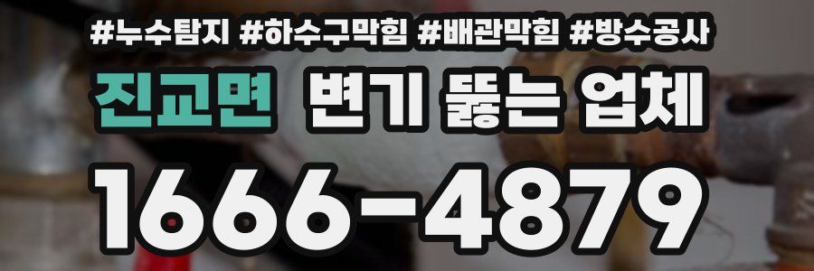 진교면 변기 뚫는 업체