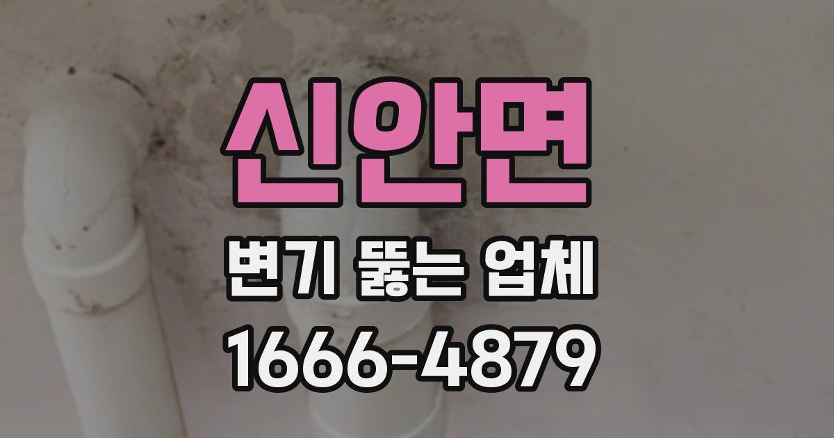 신안면 변기 뚫는 업체
