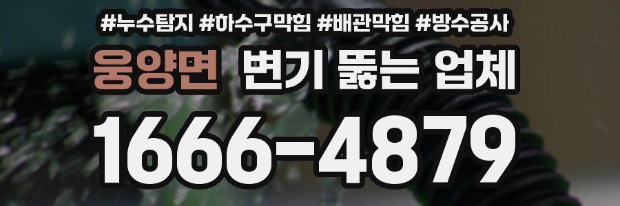 웅양면 변기 뚫는 업체