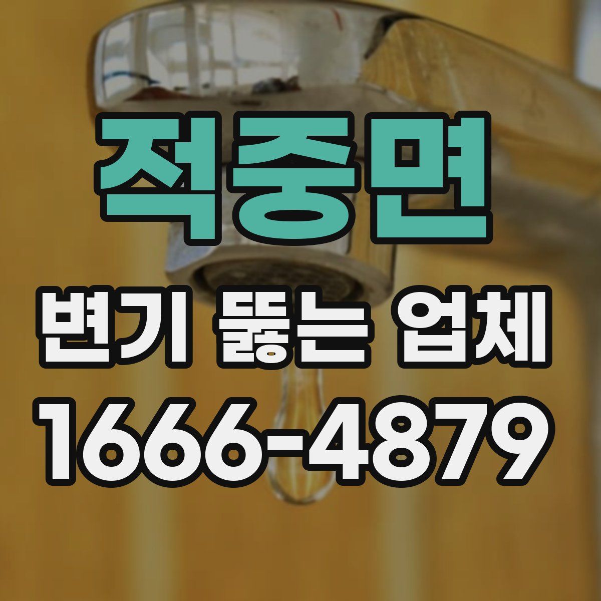 적중면 변기 뚫는 업체