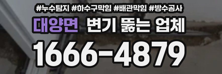 대양면 변기 뚫는 업체