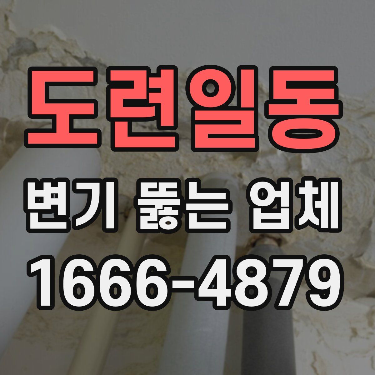도련일동 변기 뚫는 업체