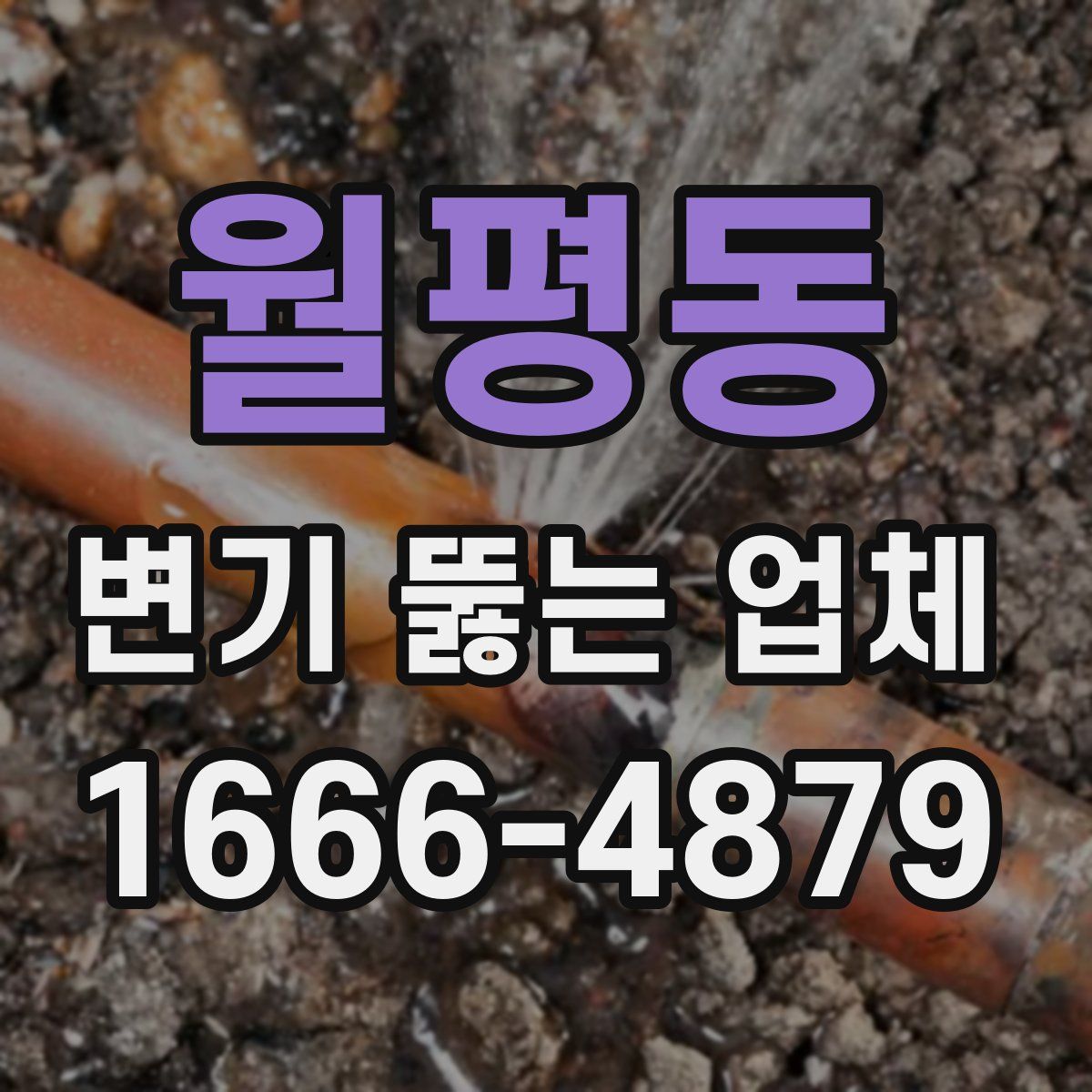 월평동 변기 뚫는 업체