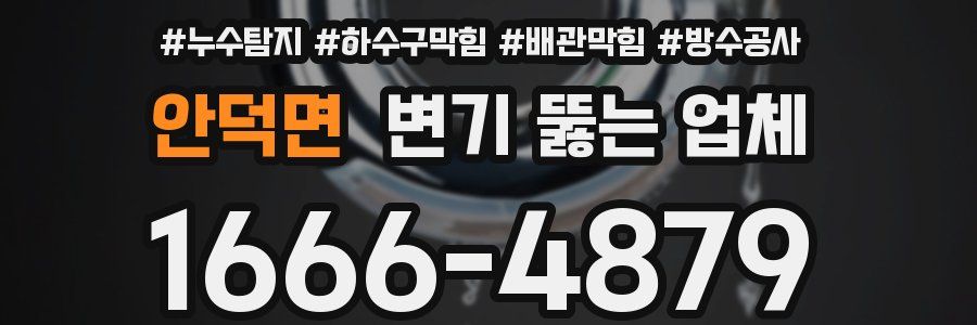 안덕면 변기 뚫는 업체