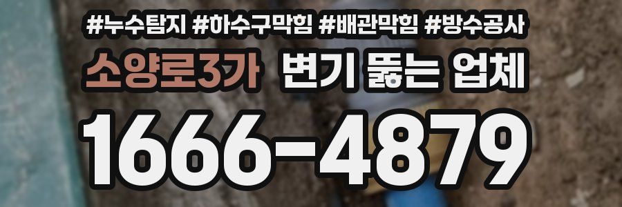 소양로3가 변기 뚫는 업체
