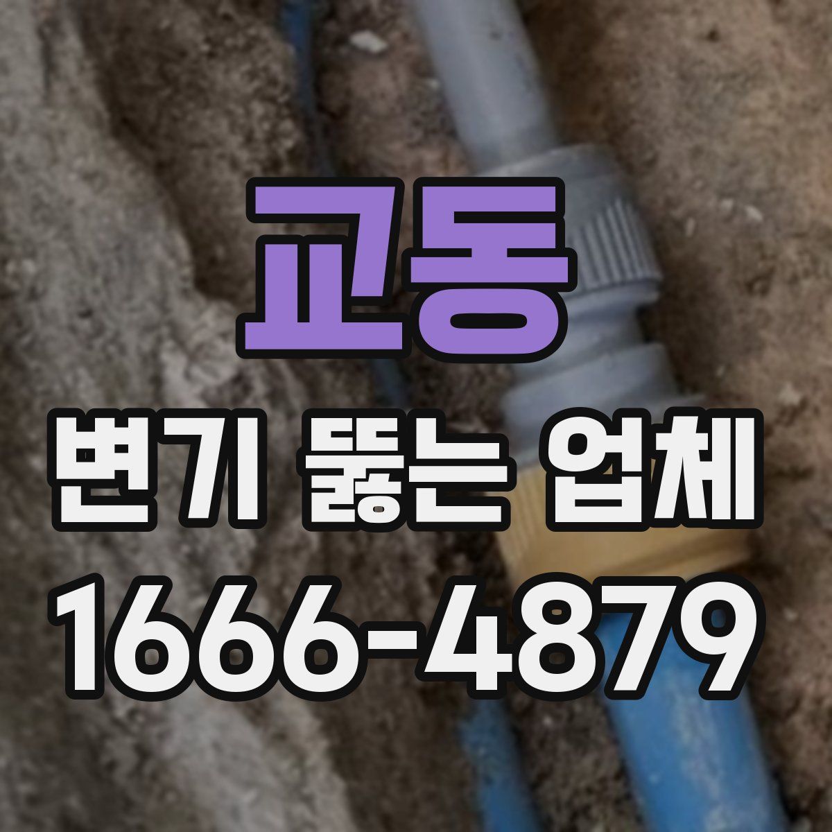 교동 변기 뚫는 업체