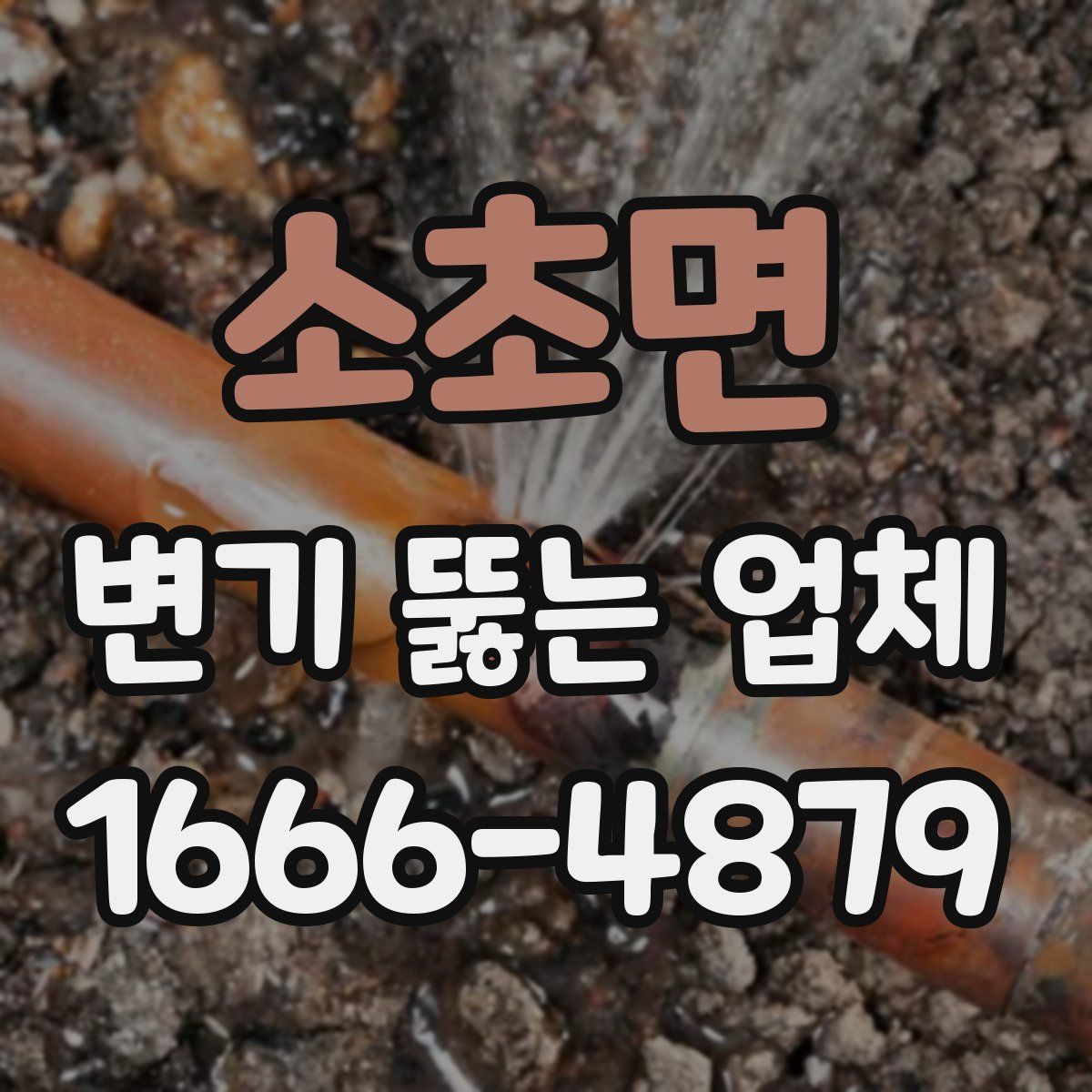 소초면 변기 뚫는 업체
