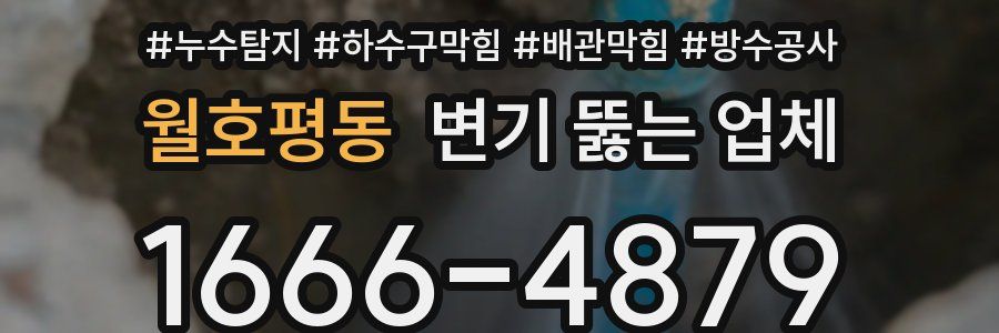 월호평동 변기 뚫는 업체