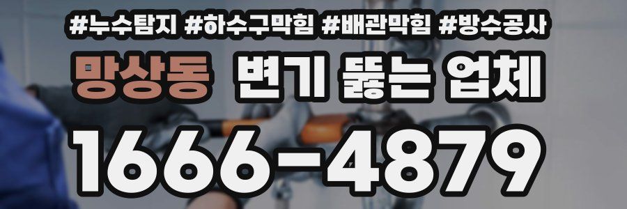망상동 변기 뚫는 업체