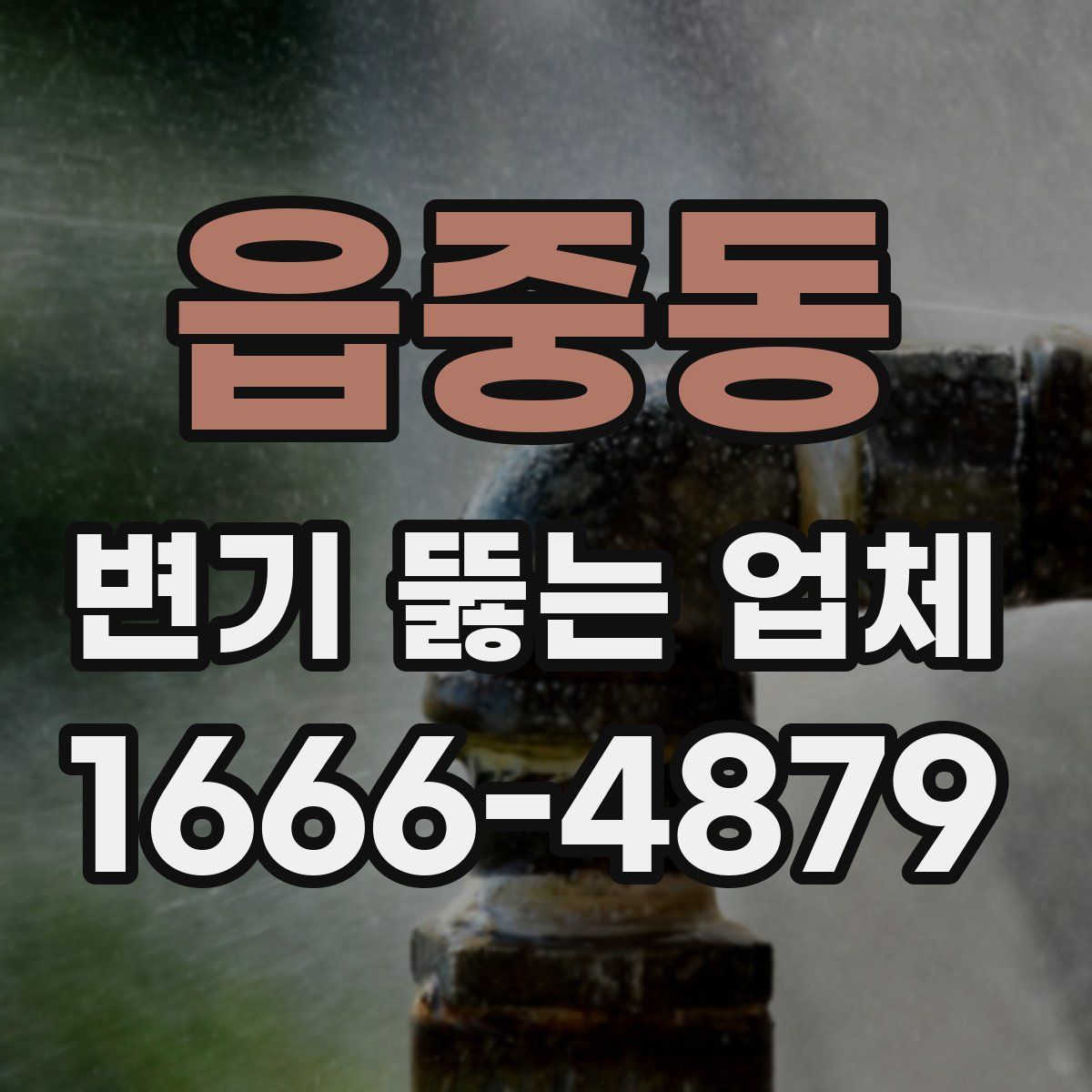읍중동 변기 뚫는 업체