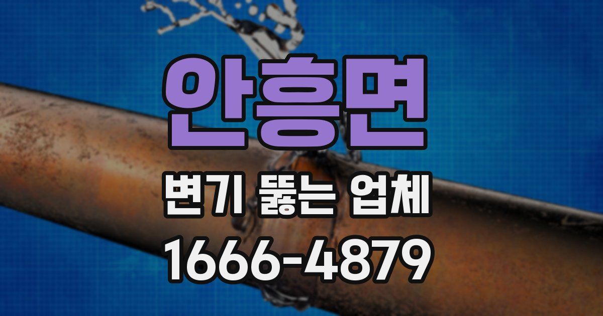 안흥면 변기 뚫는 업체