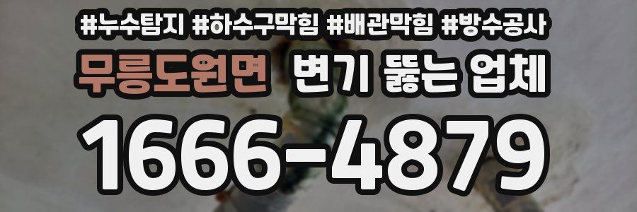 무릉도원면 변기 뚫는 업체