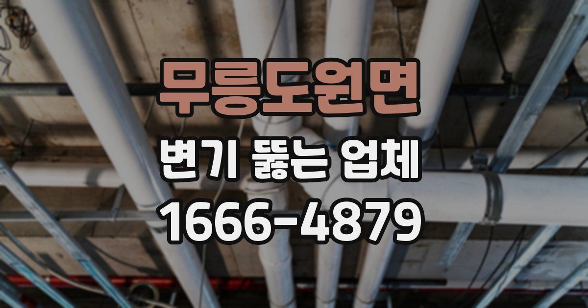 무릉도원면 변기 뚫는 업체