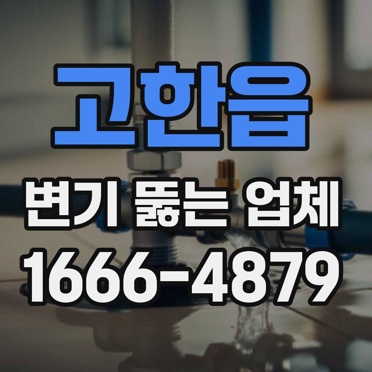 고한읍 변기 뚫는 업체