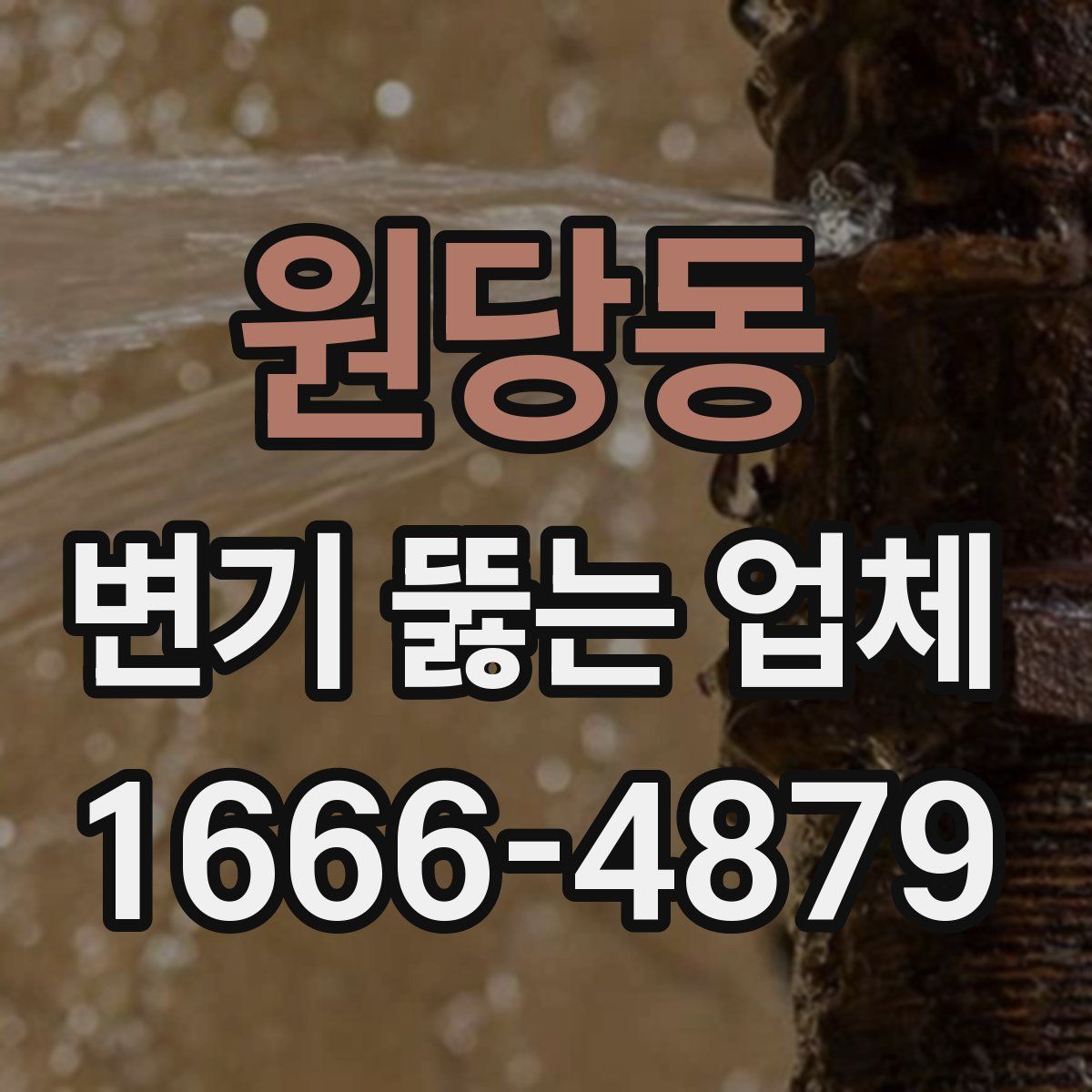 원당동 변기 뚫는 업체