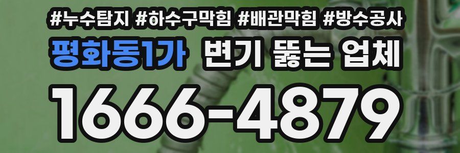 평화동1가 변기 뚫는 업체