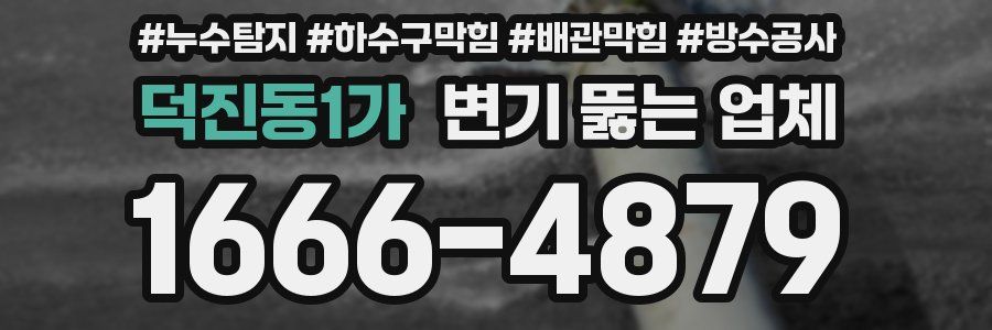 덕진동1가 변기 뚫는 업체