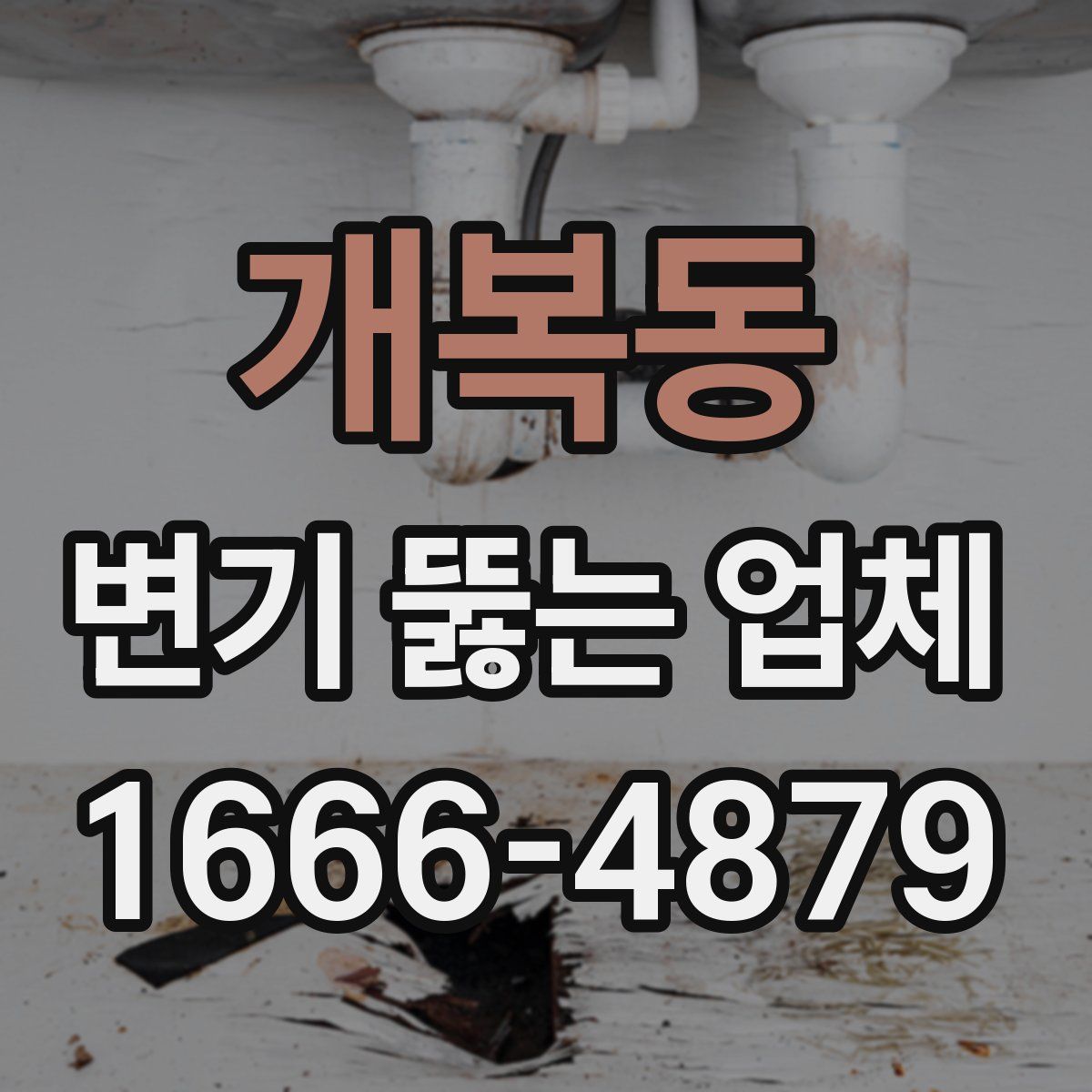 개복동 변기 뚫는 업체