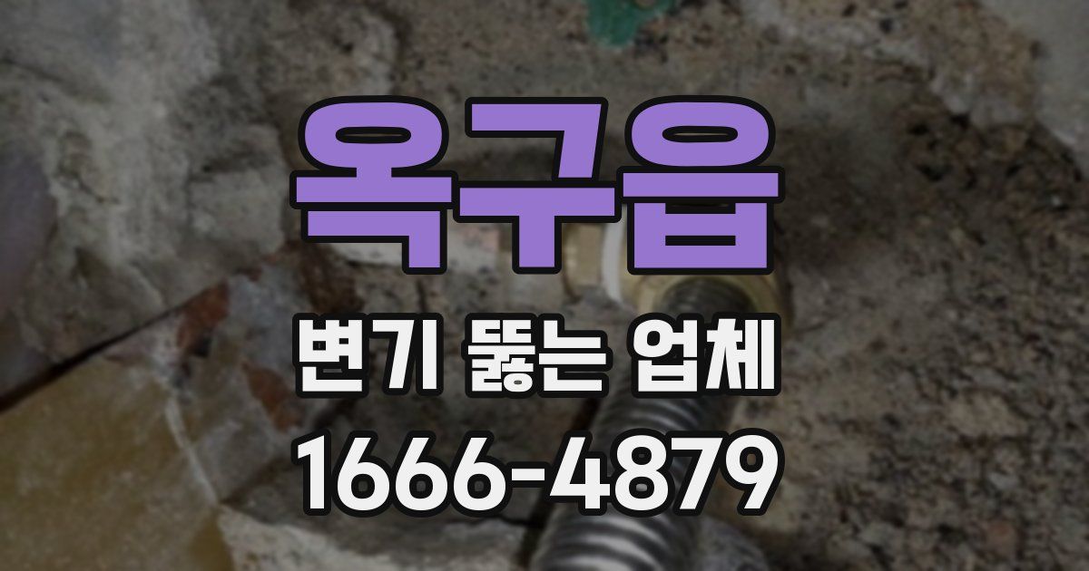 옥구읍 변기 뚫는 업체