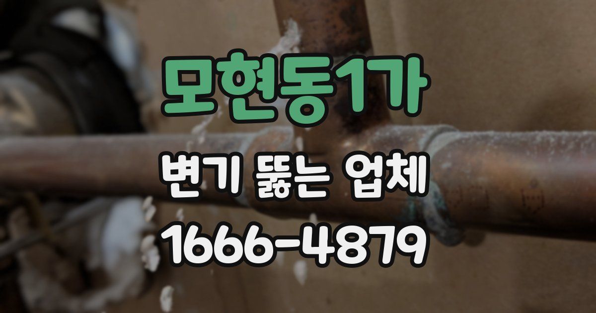 모현동1가 변기 뚫는 업체