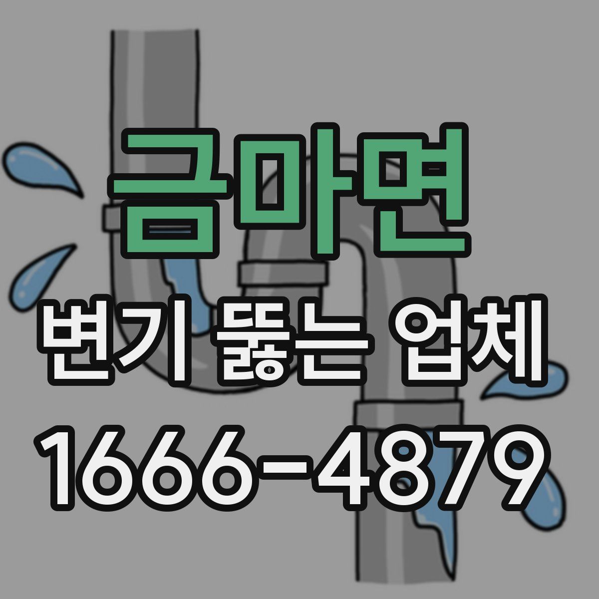 금마면 변기 뚫는 업체