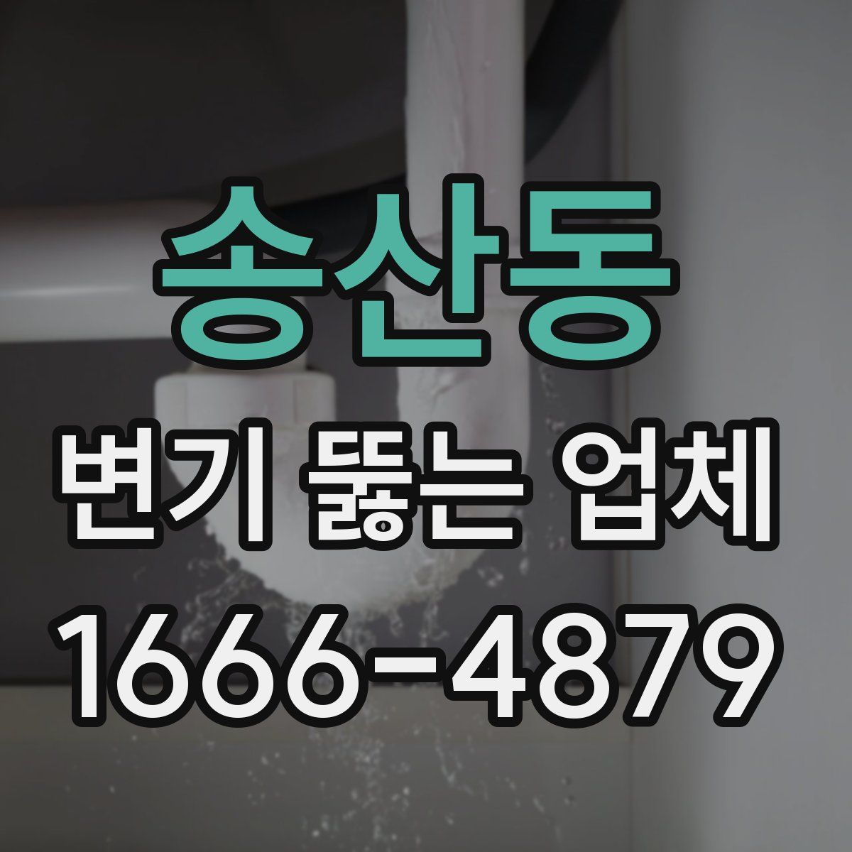 송산동 변기 뚫는 업체