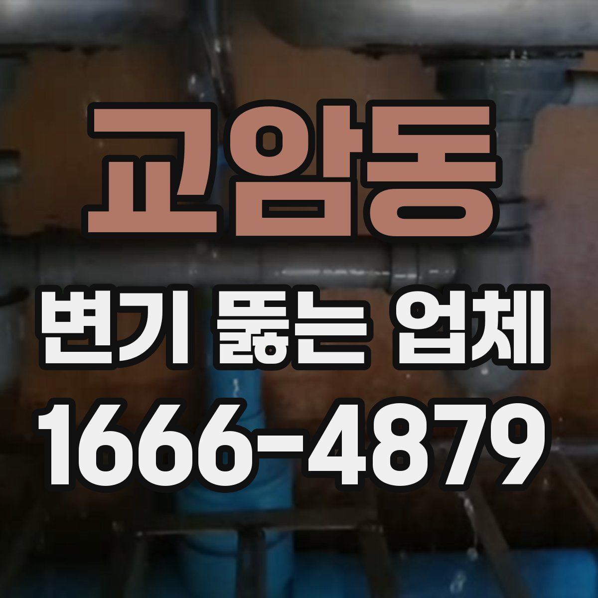 교암동 변기 뚫는 업체