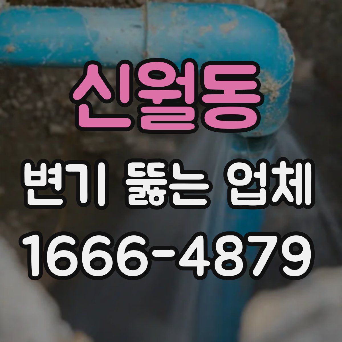 신월동 변기 뚫는 업체