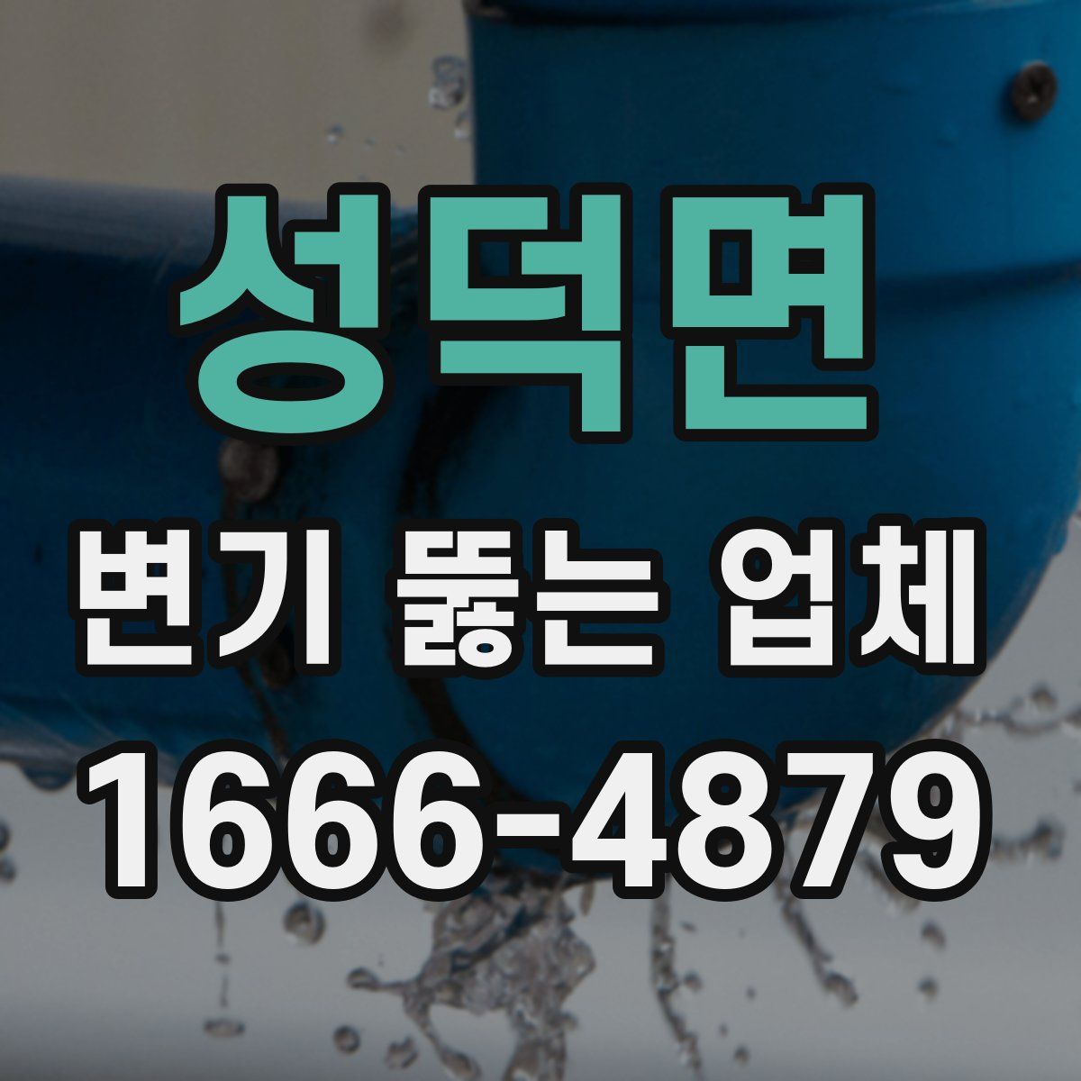 성덕면 변기 뚫는 업체