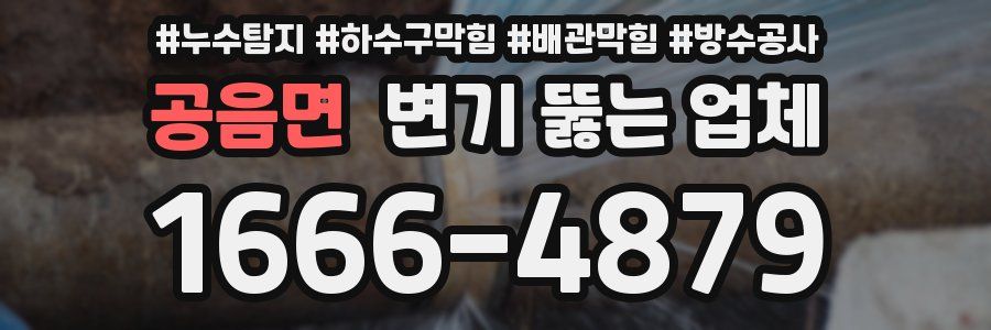 공음면 변기 뚫는 업체