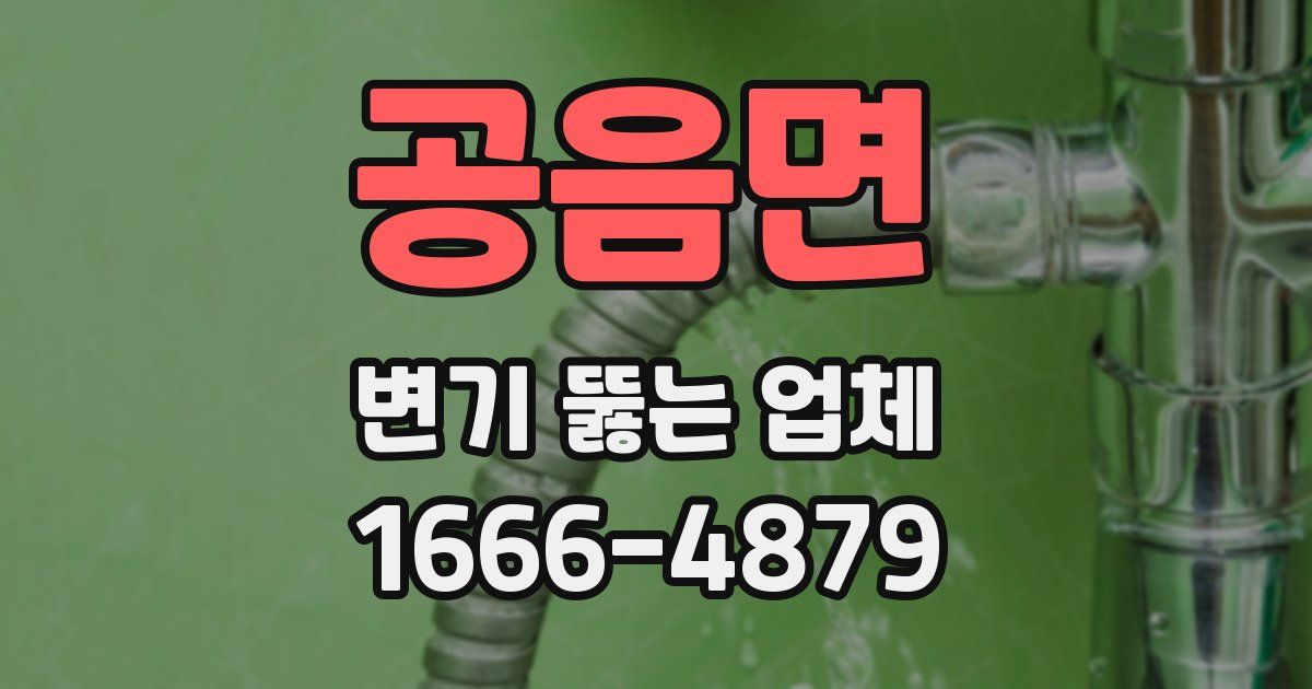 공음면 변기 뚫는 업체