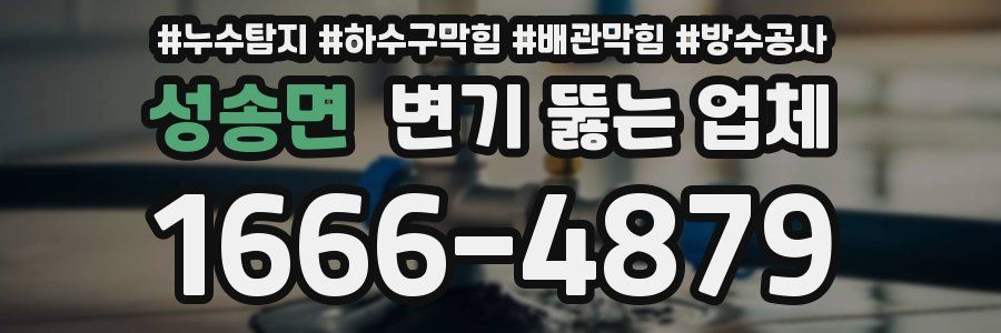 성송면 변기 뚫는 업체