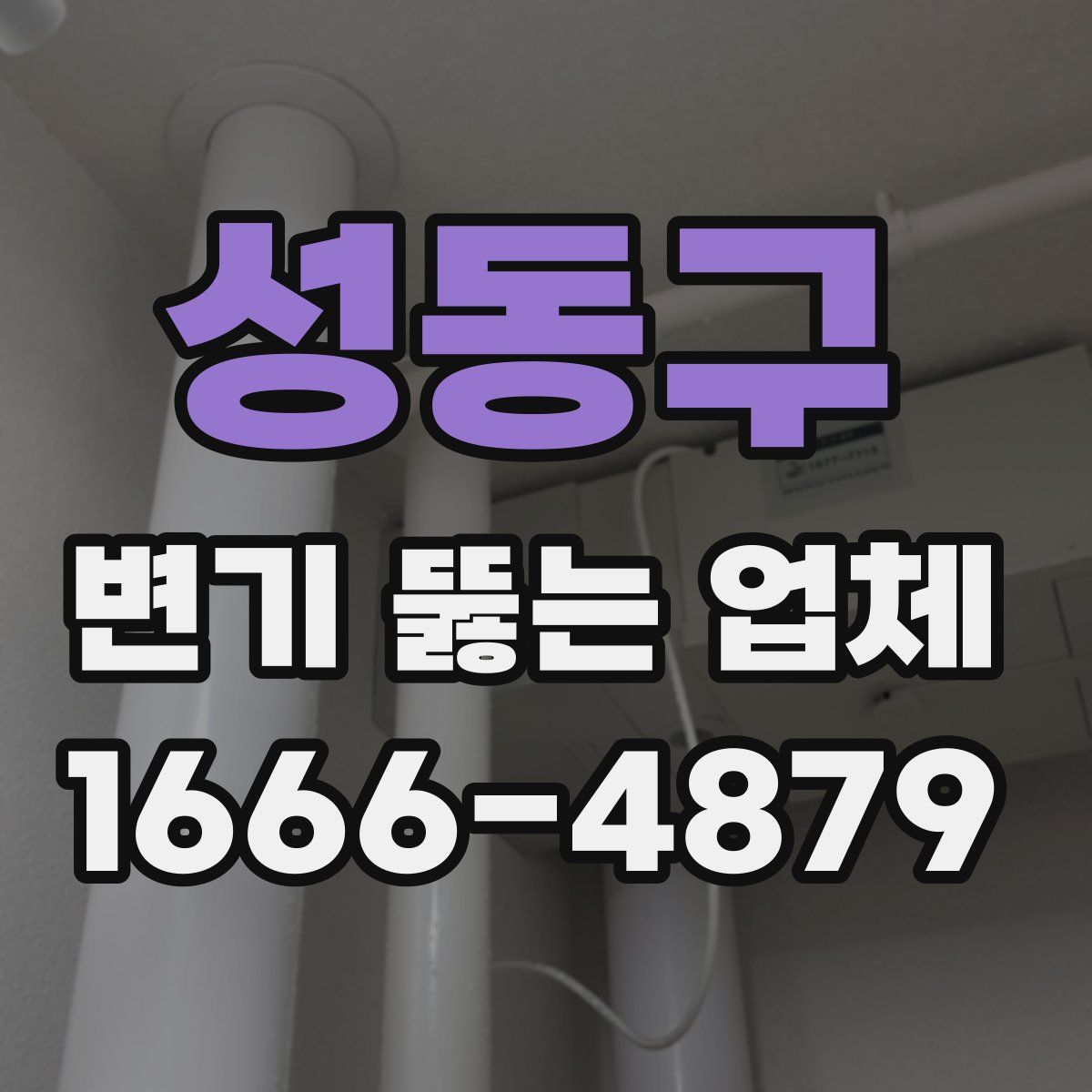 성동구 변기 뚫는 업체