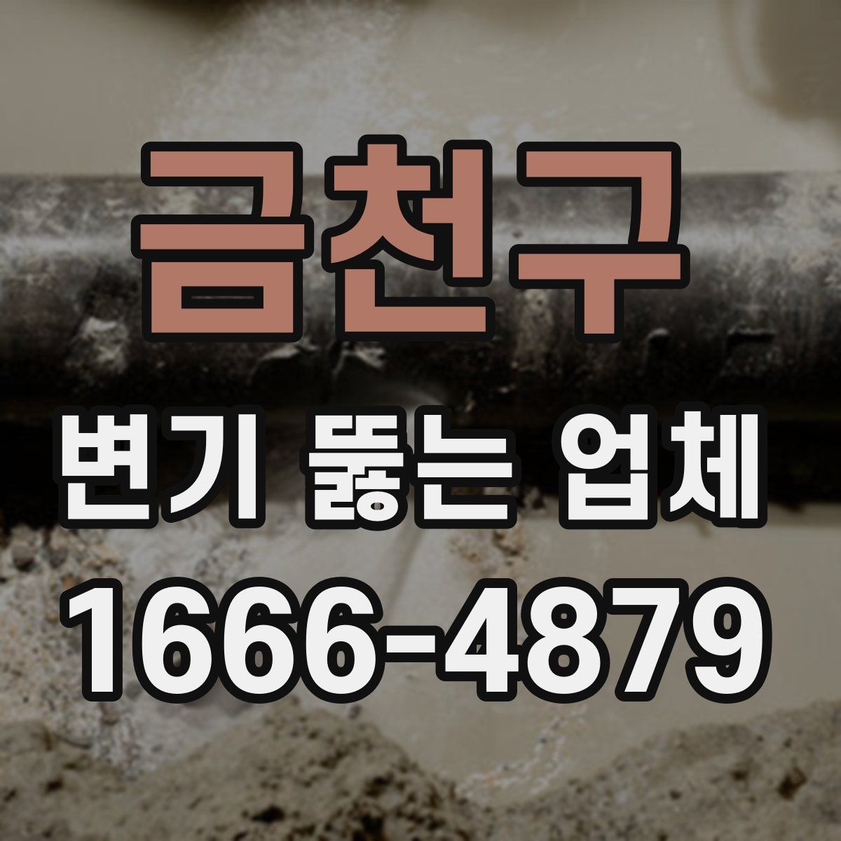 금천구 변기 뚫는 업체