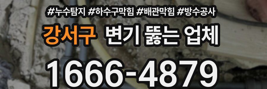 강서구 변기 뚫는 업체