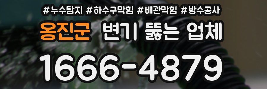 옹진군 변기 뚫는 업체
