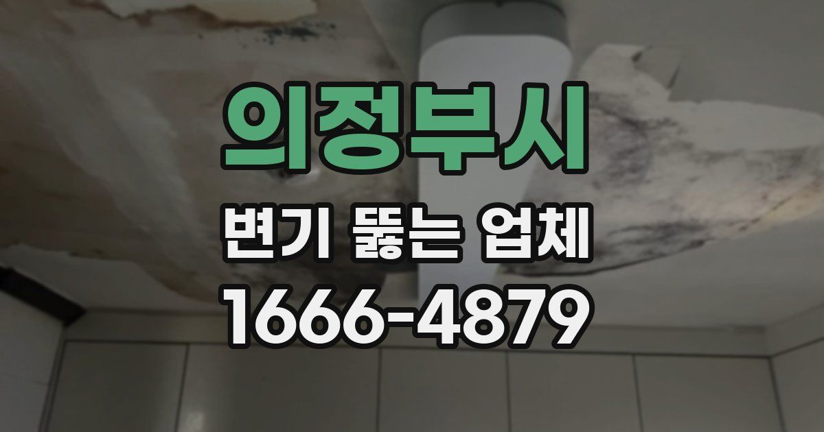의정부시 변기 뚫는 업체